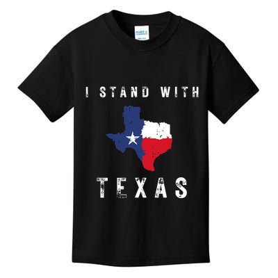 I Stand With Texas Kids T-Shirt