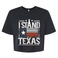 I Stand With Texas Scotus Bella+Canvas Jersey Crop Tee