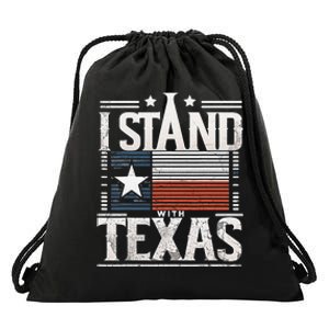 I Stand With Texas Scotus Drawstring Bag