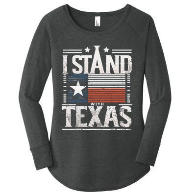 I Stand With Texas Scotus Women's Perfect Tri Tunic Long Sleeve Shirt