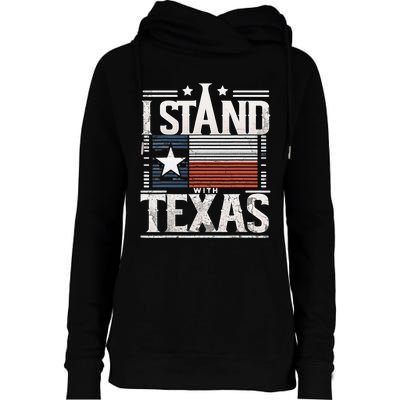 I Stand With Texas Scotus Womens Funnel Neck Pullover Hood