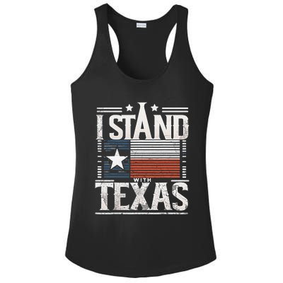 I Stand With Texas Scotus Ladies PosiCharge Competitor Racerback Tank