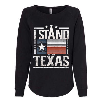 I Stand With Texas Scotus Womens California Wash Sweatshirt