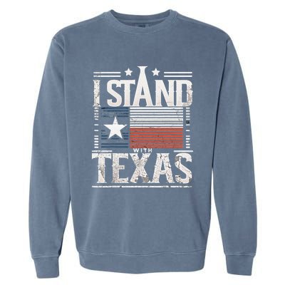 I Stand With Texas Scotus Garment-Dyed Sweatshirt