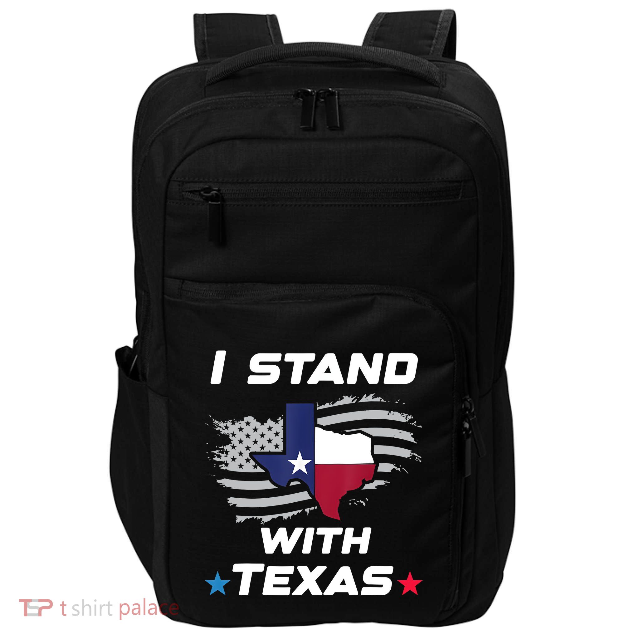 I Stand With Texas Impact Tech Backpack