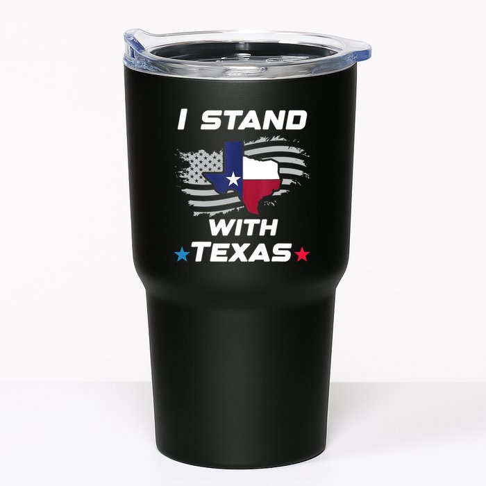 I Stand With Texas Tumbler