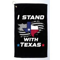 I Stand With Texas Golf Towel