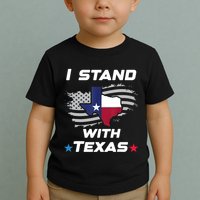 I Stand With Texas Toddler T-Shirt