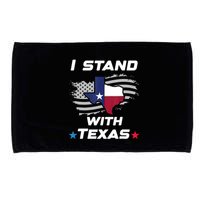 I Stand With Texas Microfiber Hand Towel