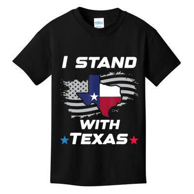 I Stand With Texas Kids T-Shirt