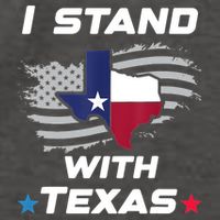 I Stand With Texas Vector Backpack