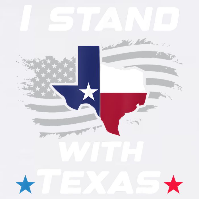 I Stand With Texas Garment-Dyed Sweatshirt