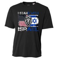 I Stand With Israel US Support Lion Love Israeli Brotherhood Cooling Performance Crew T-Shirt