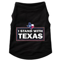 I Stand With Texas I Support Texas Doggie Tank