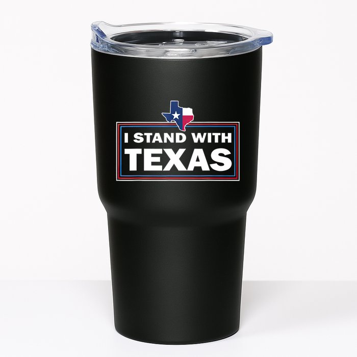 I Stand With Texas I Support Texas Tumbler