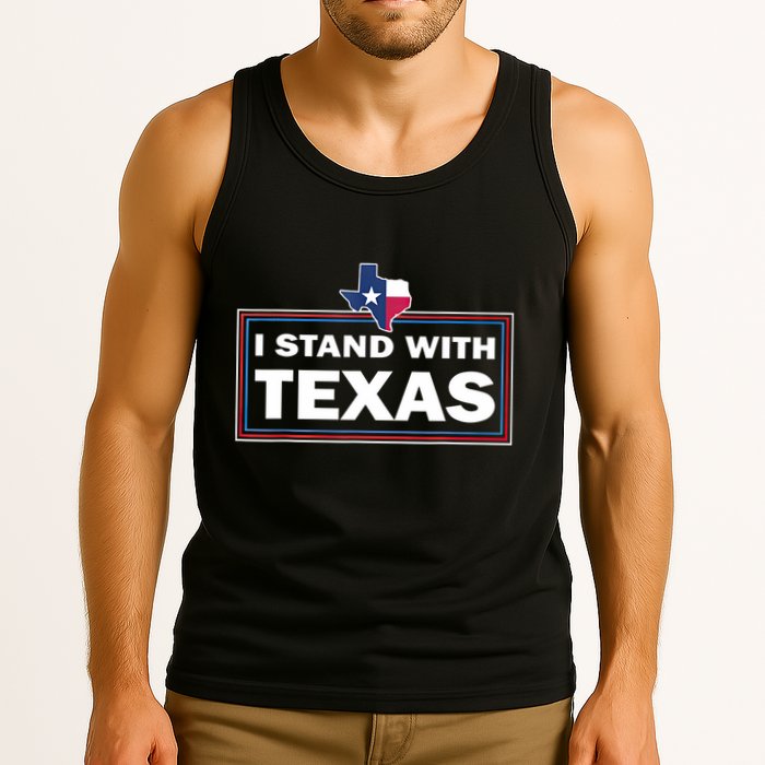 I Stand With Texas I Support Texas Tank Top