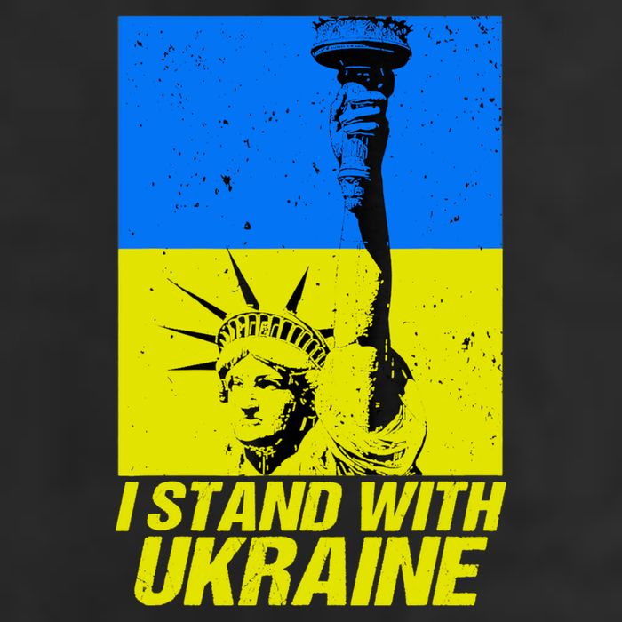 I Stand With Ukraine Support Ukraine Ukrainian Flag 11oz C Handle Ceramic Mug
