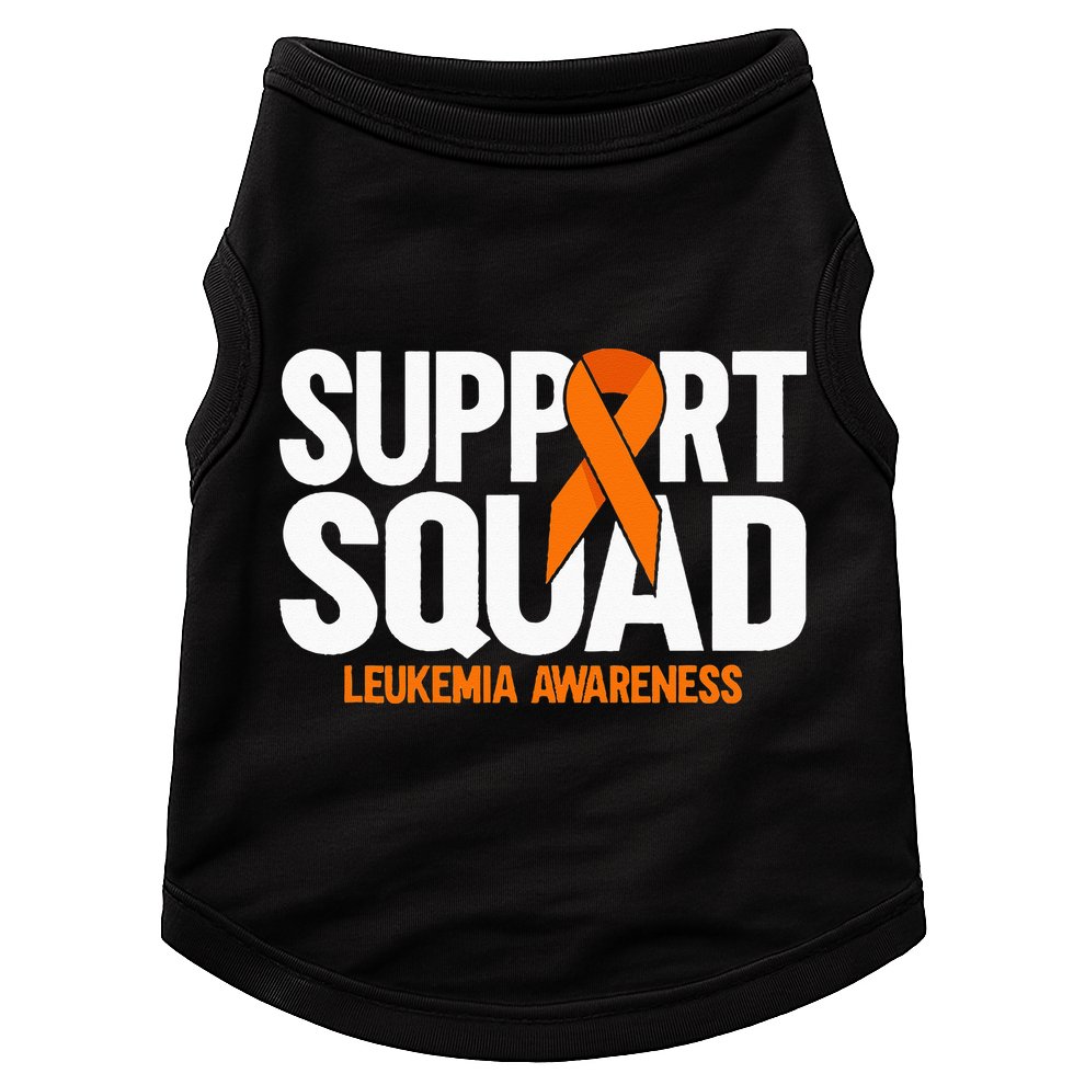 In September We Wear Orange Leukemia Awareness Doggie Tank