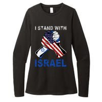 I Stand With Israel Support Israel Love Israeli Brotherhood  Womens CVC Long Sleeve Shirt