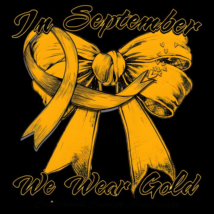 In September We Wear Gold For Childhood Cancer Awareness Impact Tech Backpack