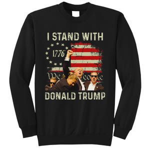 I Stand With Trump 2024 Strong Support Sweatshirt