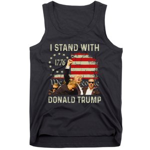 I Stand With Trump 2024 Strong Support Tank Top