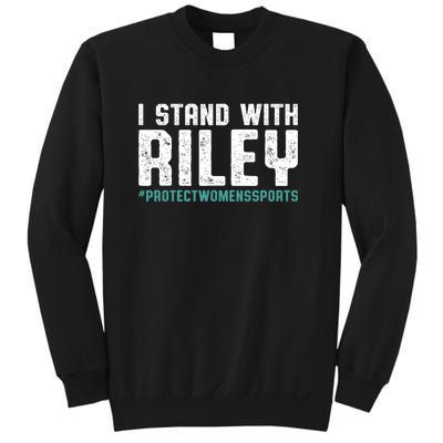 I Stand With Riley Gaines | Protect Womens Sports Sweatshirt