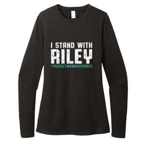 I Stand With Riley Gaines | Protect Womens Sports Womens CVC Long Sleeve Shirt