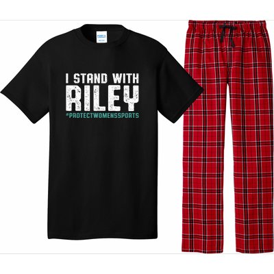 I Stand With Riley Gaines | Protect Womens Sports Pajama Set