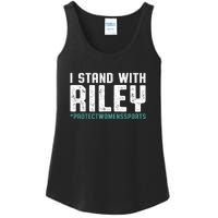 I Stand With Riley Gaines | Protect Womens Sports Ladies Essential Tank