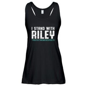 I Stand With Riley Gaines | Protect Womens Sports Ladies Essential Flowy Tank