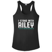 I Stand With Riley Gaines | Protect Womens Sports Ladies PosiCharge Competitor Racerback Tank