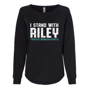 I Stand With Riley Gaines | Protect Womens Sports Womens California Wash Sweatshirt