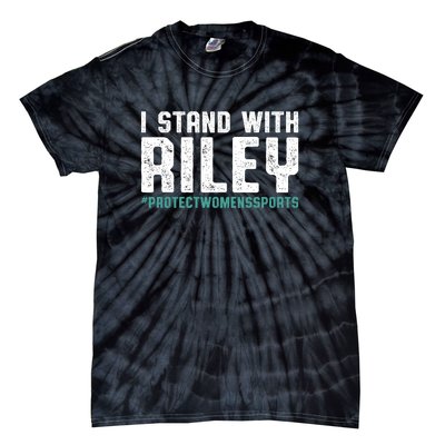 I Stand With Riley Gaines | Protect Womens Sports Tie-Dye T-Shirt