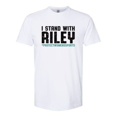 I Stand With Riley Gaines | Protect Womens Sports Softstyle® CVC T-Shirt