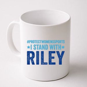 I Stand With Riley Gaines Protect Womens Sports Coffee Mug