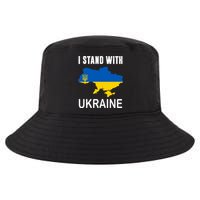 I Stand With Ukraine Map Cool Comfort Performance Bucket Hat
