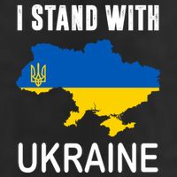 I Stand With Ukraine Map Cool Comfort Performance Bucket Hat
