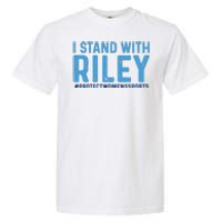 I Stand With Riley Gaines #ProtectWomensSports Garment-Dyed Heavyweight T-Shirt