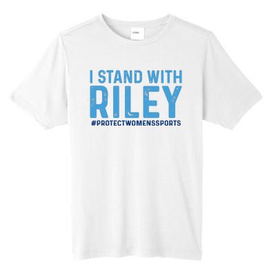 I Stand With Riley Gaines #ProtectWomensSports Tall Fusion ChromaSoft Performance T-Shirt