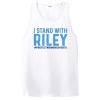 I Stand With Riley Gaines #ProtectWomensSports PosiCharge Competitor Tank