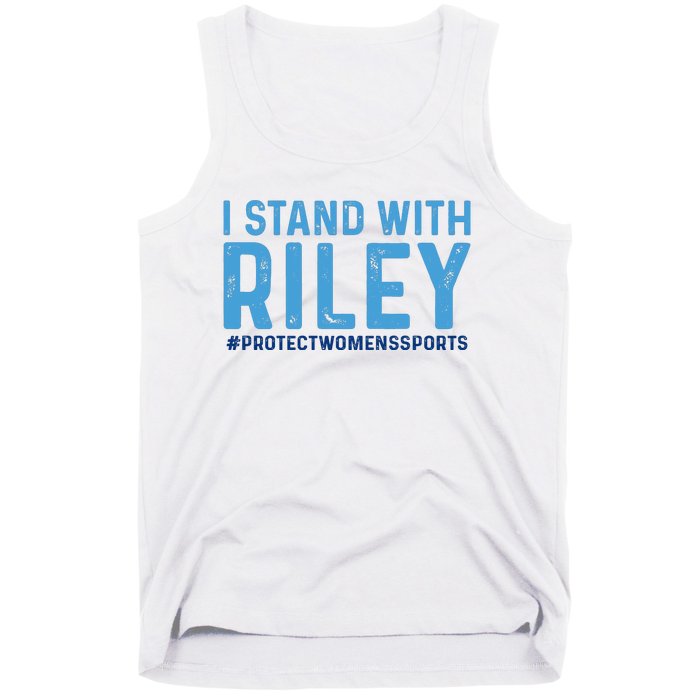 I Stand With Riley Gaines #ProtectWomensSports Tank Top