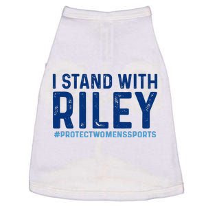 I Stand With Riley Gaines #ProtectWomensSports Doggie Tank