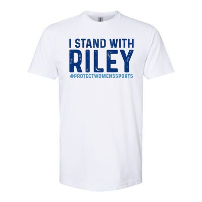 I Stand With Riley Gaines #ProtectWomensSports Softstyle® CVC T-Shirt