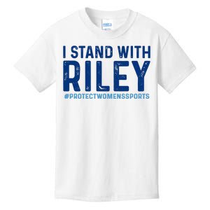 I Stand With Riley Gaines #ProtectWomensSports Kids T-Shirt