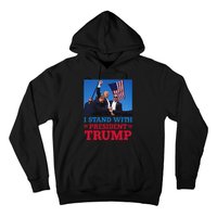 I Stand With Trump Strong Support Hoodie