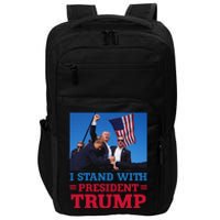 I Stand With Trump Strong Support Impact Tech Backpack