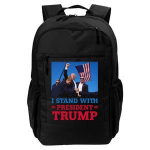 I Stand With Trump Strong Support Daily Commute Backpack