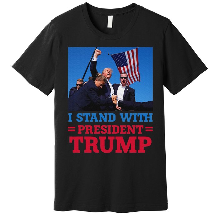 I Stand With Trump Strong Support Premium T-Shirt