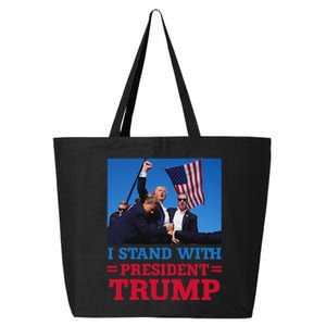 I Stand With Trump Strong Support 25L Jumbo Tote